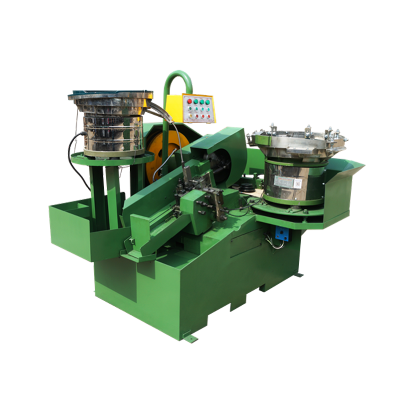 8R Straight Down Thread Rolling Machine with Double Vibrating Plate