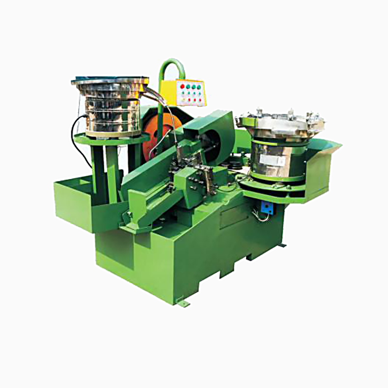 6R Straight Down Thread Rolling Machine with Vibrating Plate
